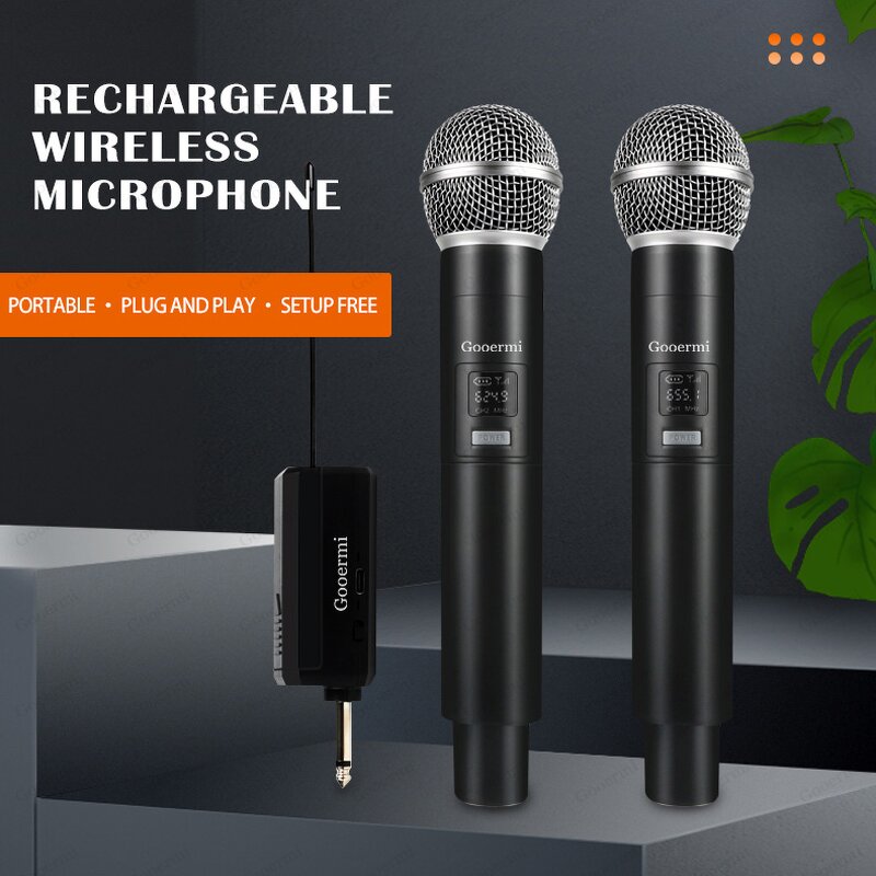Wireless Microphone System Manufacturer - OEM/ODM Rechargeable Karaoke Dynamic Mic