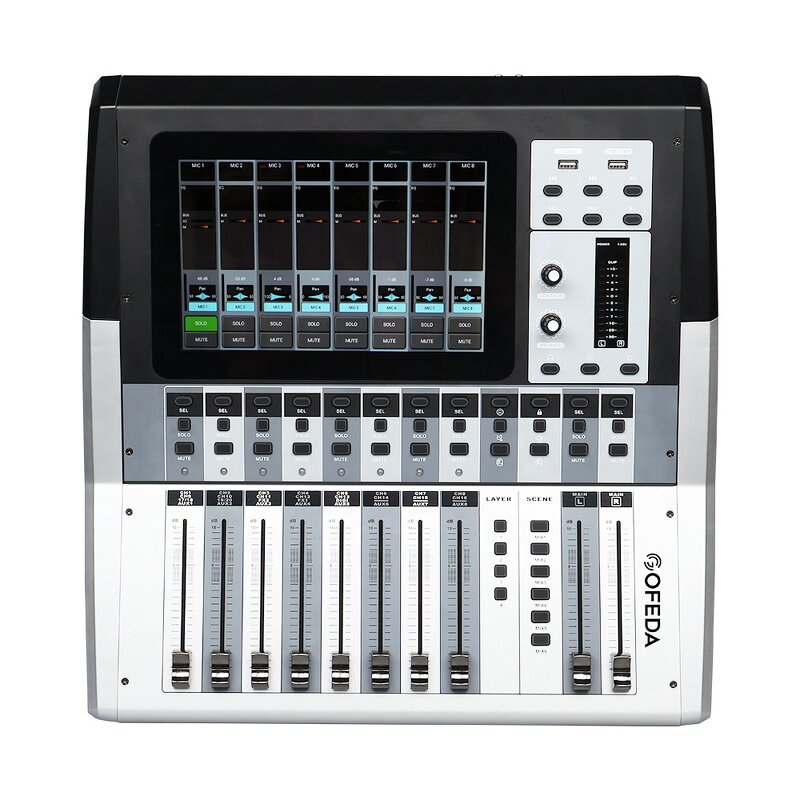 Audio Mixer Manufacturer - OEM/ODM 20 Channel Digital Sound Mixing Console