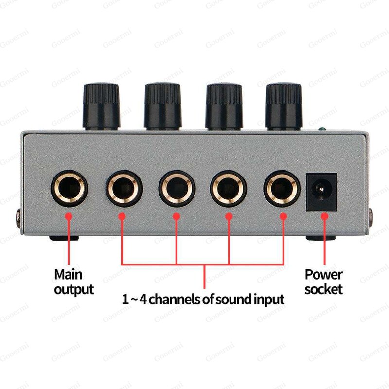 Headphone Amplifier Manufacturer - OEM/ODM 4 Channel Stereo Headphone Amp