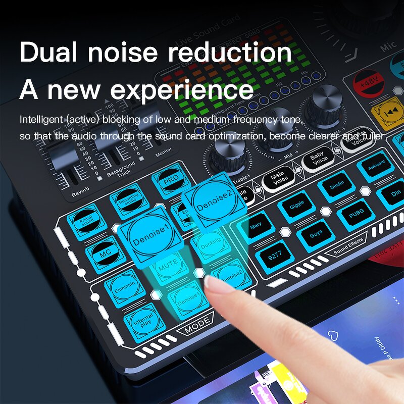 Live Sound Card Manufacturer - OEM/ODM Professional Audio Mixer Interface