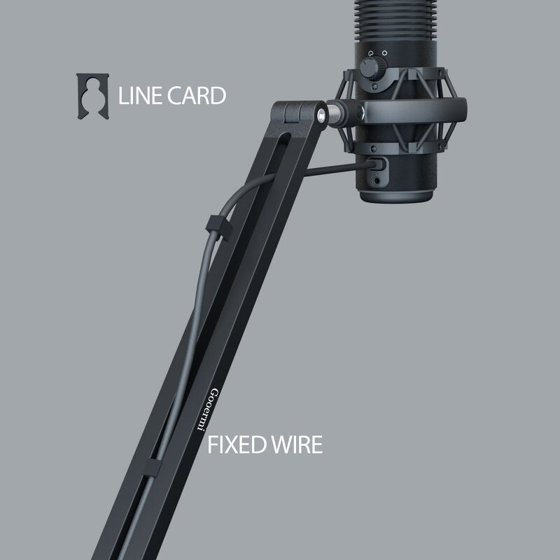 Microphone Stand Manufacturer - OEM/ODM Folding Metal Rotatable Mic Arm Stand