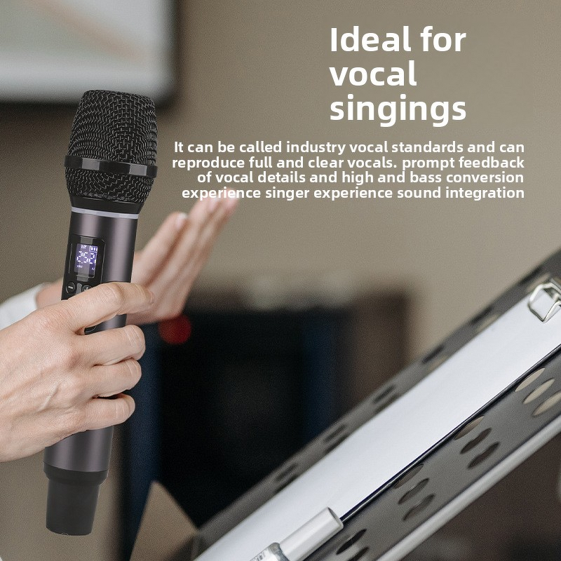 Wireless Microphone Manufacturer - OEM/ODM Stage Noise Cancelling Karaoke Mic