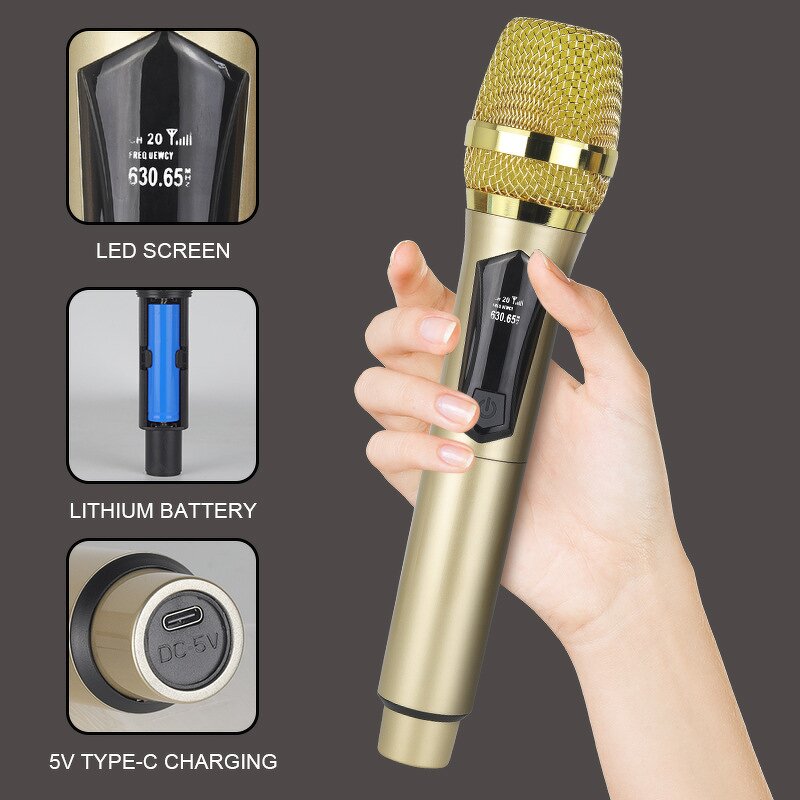 Wireless Microphone System Manufacturer - OEM/ODM Professional Karaoke Dynamic Mic
