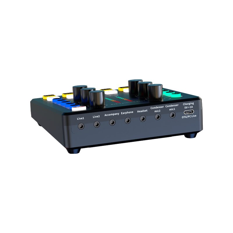 USB Sound Card Manufacturer - OEM/ODM Live Broadcast Audio Interface for PC