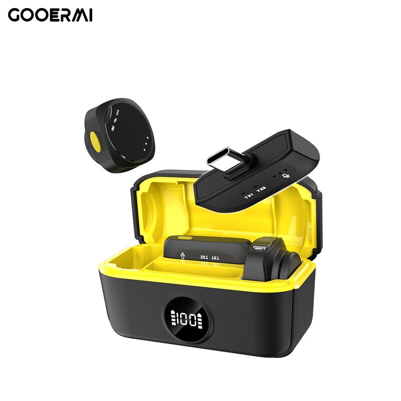 Wireless Microphone Manufacturer - OEM/ODM Portable Button Magnetic Microphone