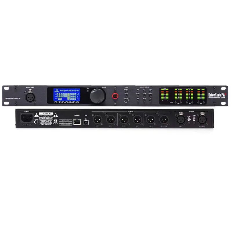 DSP Audio Processor Manufacturer - OEM/ODM Driverack PA2 Stage Audio Processor