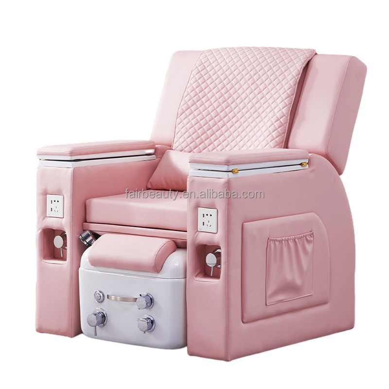 Pedicure Chair Factory - OEM Electric LED Lights Reclining Massage