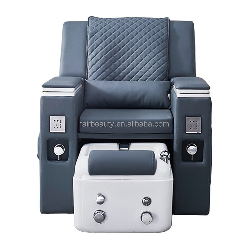 Pedicure Chair Factory - OEM Electric LED Lights Reclining Massage