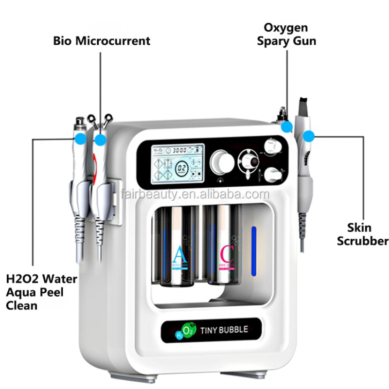 Aqua Peel Machine Supplier - OEM Professional 4 in 1 H2 O2