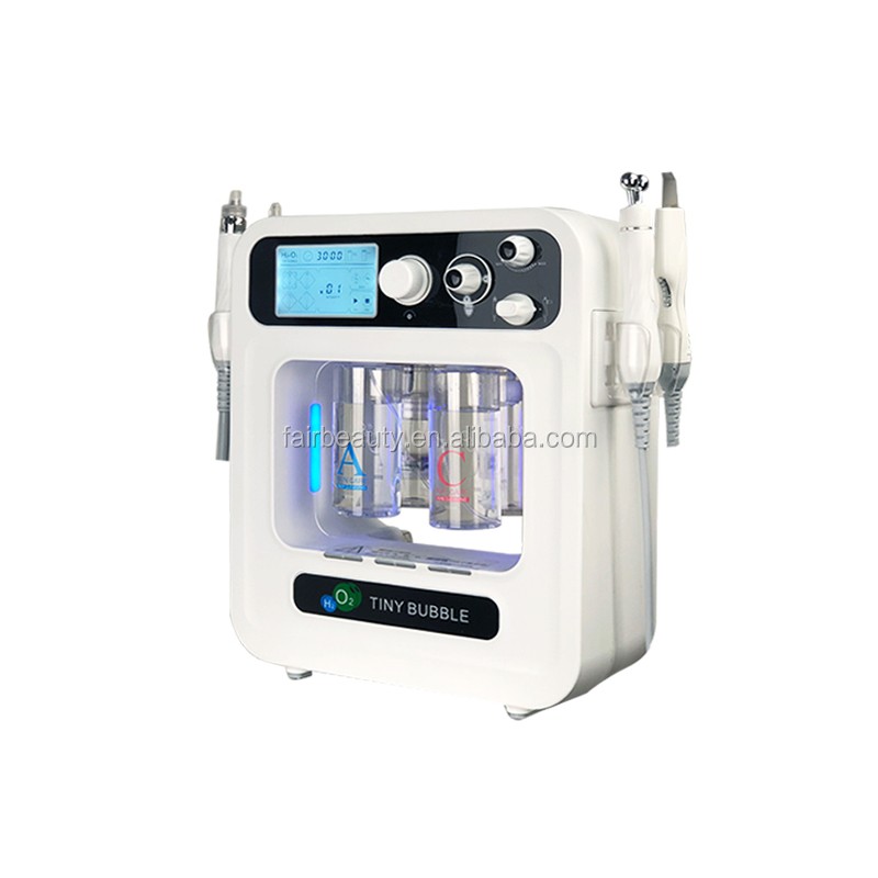 Facial Machine Supplier - Bulk 4 in 1 H2O2 Oxygen Bubble Aqua