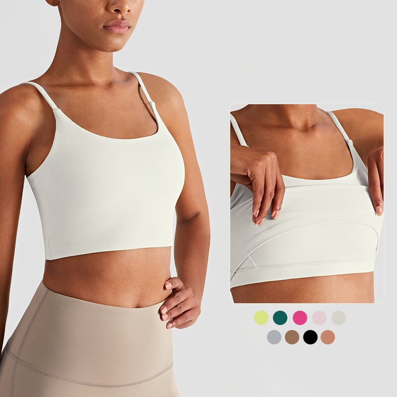 Yoga Tank Top Manufacturer - OEM/ODM Custom Anti Sagging U-neck Sports Bra