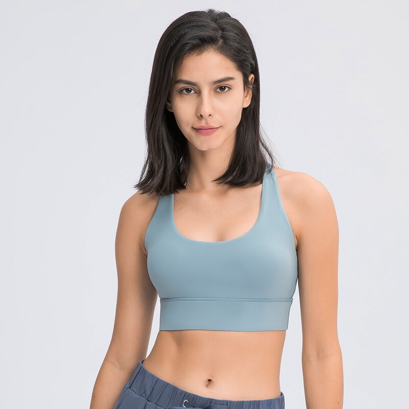 Sports Bra Manufacturer - OEM/ODM Custom Multi Straps Cross Back Shockproof Bra