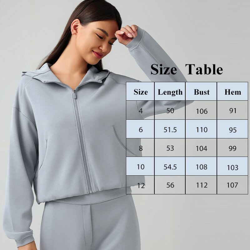 Women's Hoodie Manufacturer - OEM/ODM Custom Double-sided Pockets Loose Hoodie