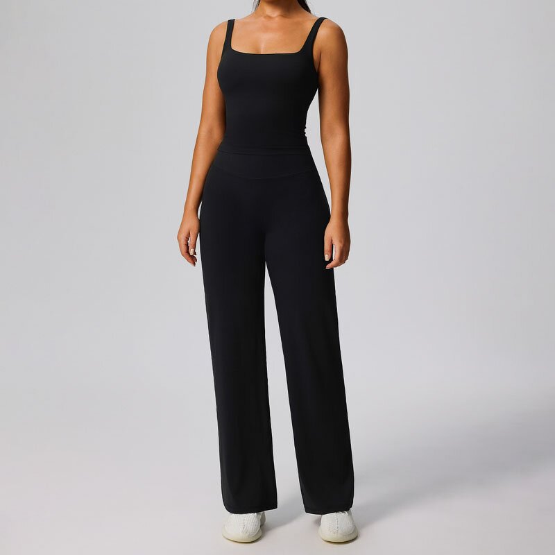 Women's Yoga Set Manufacturer - OEM/ODM Custom 2-Piece Halter Top Leggings Set