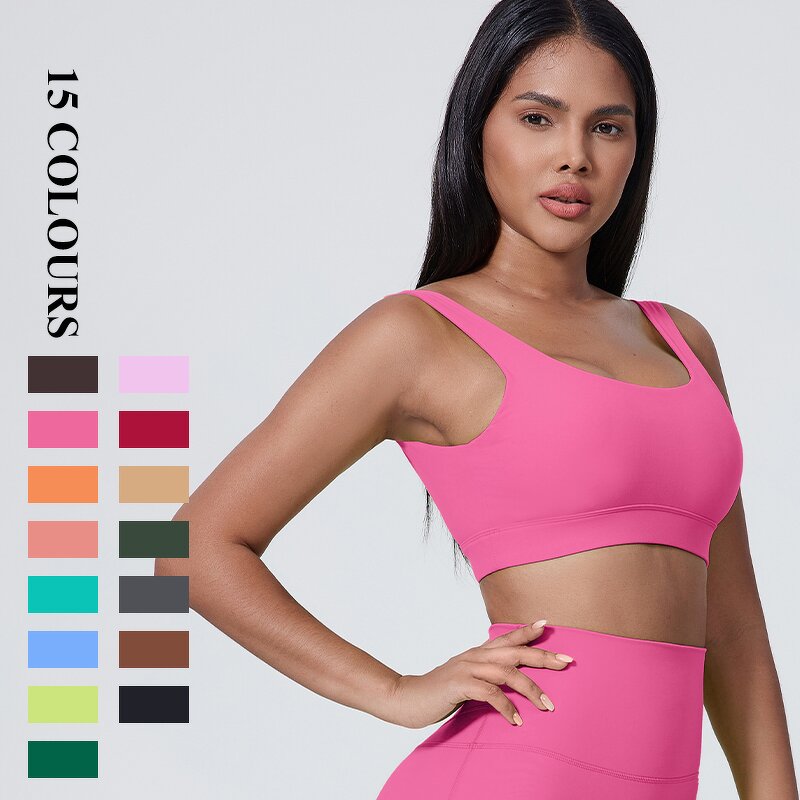 Sports Bra Manufacturer - OEM/ODM Custom Plus Size Backless Padded Yoga Bra