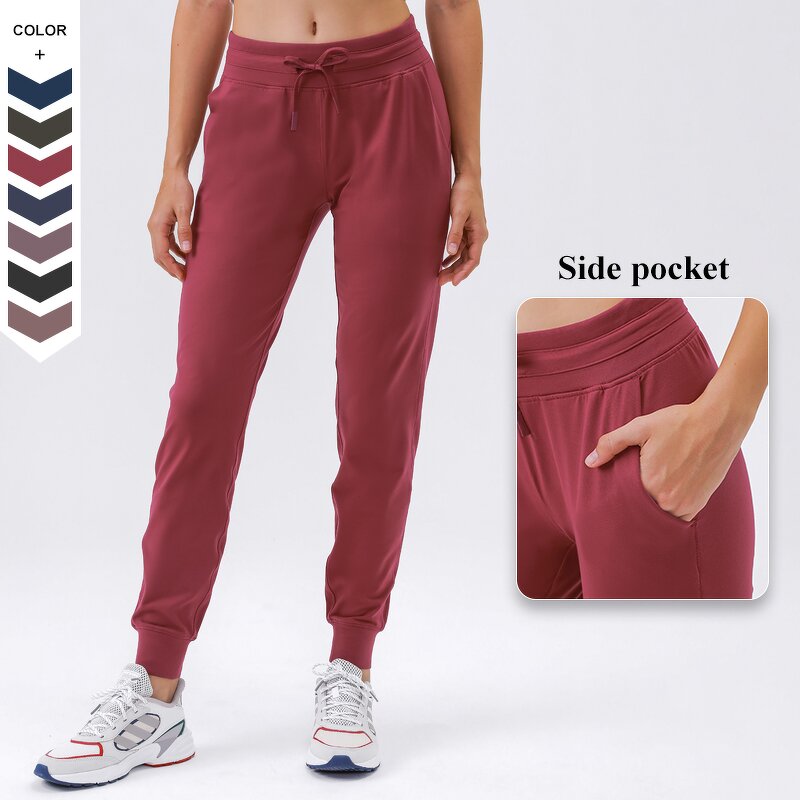 Women's Sports Pants Manufacturer - OEM/ODM Custom High Waist Drawstring Pants