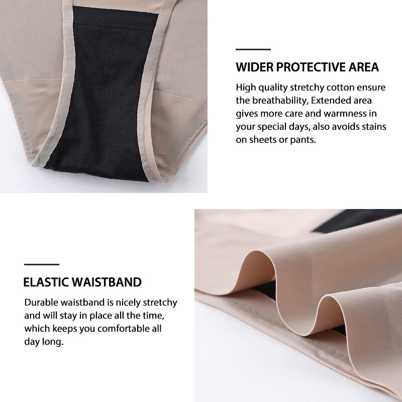 Women's Underwear Manufacturer - OEM/ODM Custom Seamless Recycles Period Panties