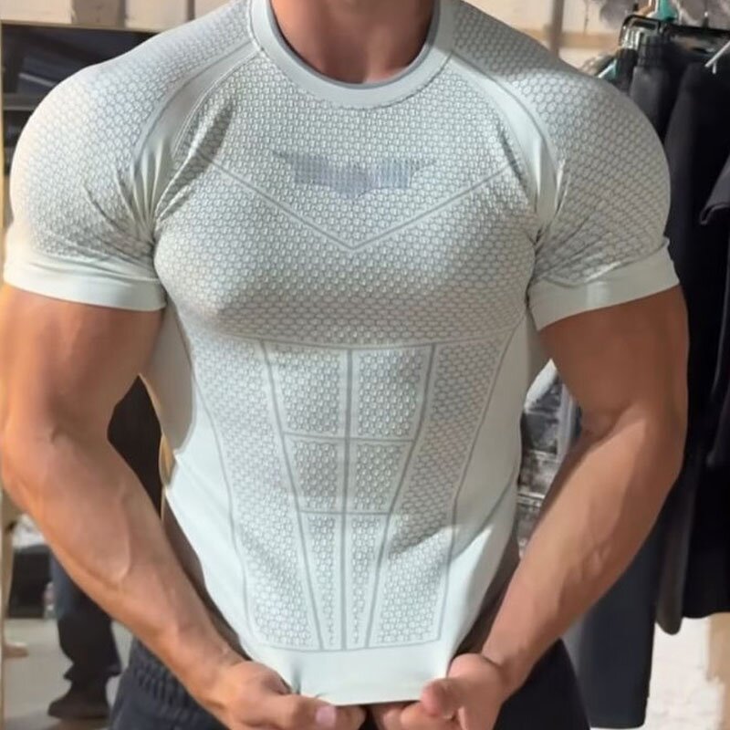 Men's Sports T-shirt Manufacturer - OEM/ODM Custom Quick Dry Crew Neck T-shirt