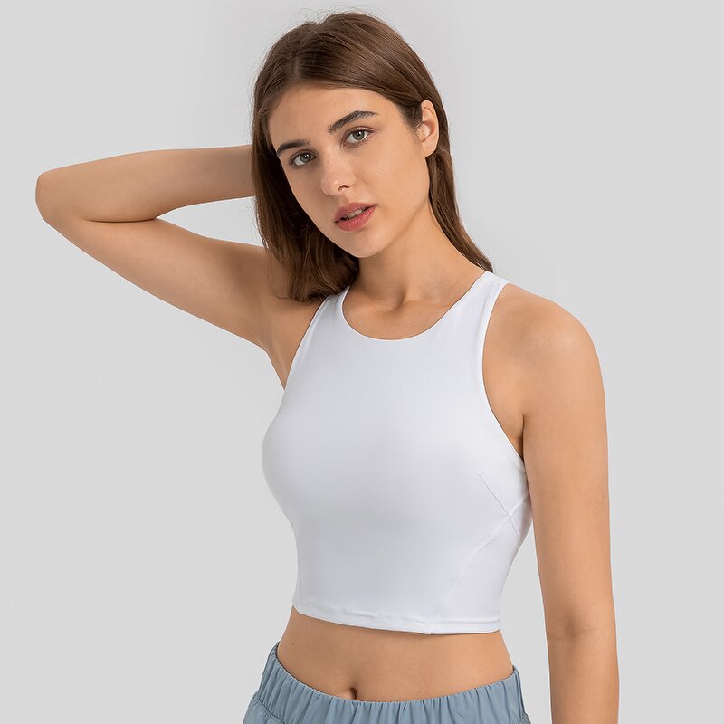 Women's Sports Vest Manufacturer - OEM/ODM Custom High Collar Anti Glare Vest