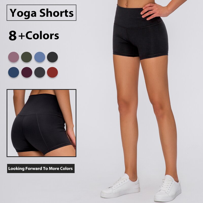 Women's Fitness Shorts Manufacturer - OEM/ODM Custom High Waist Hip Lifting Shorts