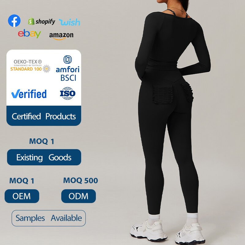 Women's Sports Set Manufacturer - OEM/ODM Custom Sports Jacket Legging Set