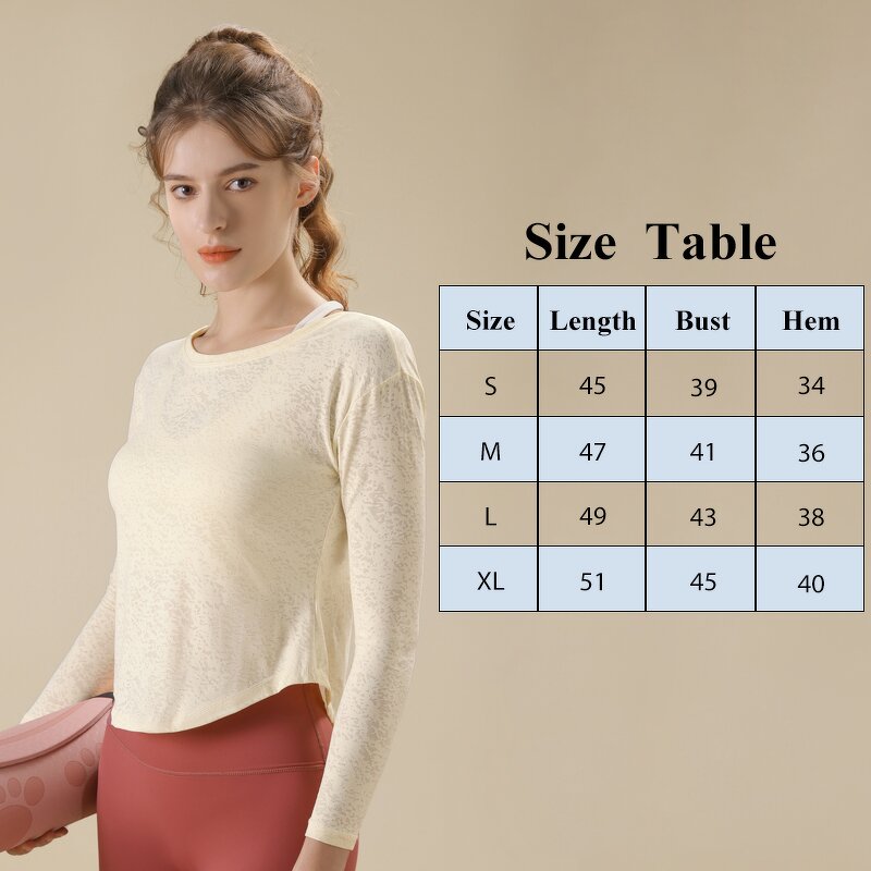 Women's Yoga Top Manufacturer - OEM/ODM Custom Quick Drying Long Sleeve Top