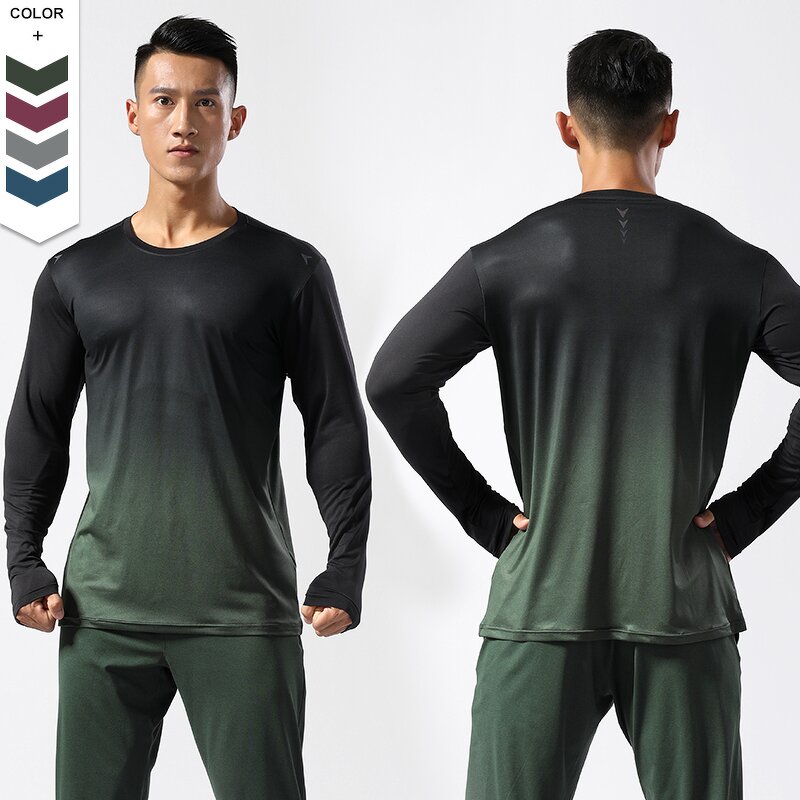 Men's Sport Wear Manufacturer - OEM/ODM Custom Yoga Loose Long Sleeved T Shirts