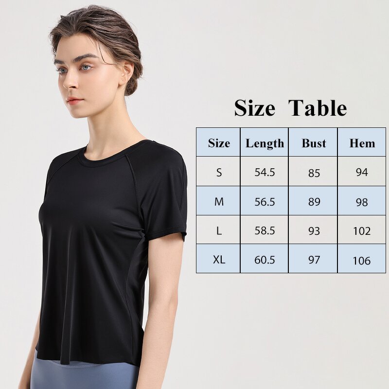 Women's Yoga Top Manufacturer - OEM/ODM Custom Short Sleeved Quick Dry T-shirt