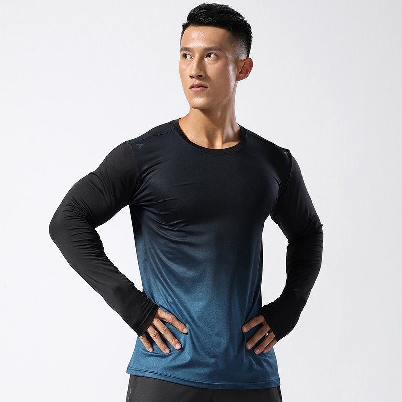 Men's Sport Wear Manufacturer - OEM/ODM Custom Yoga Loose Long Sleeved T Shirts