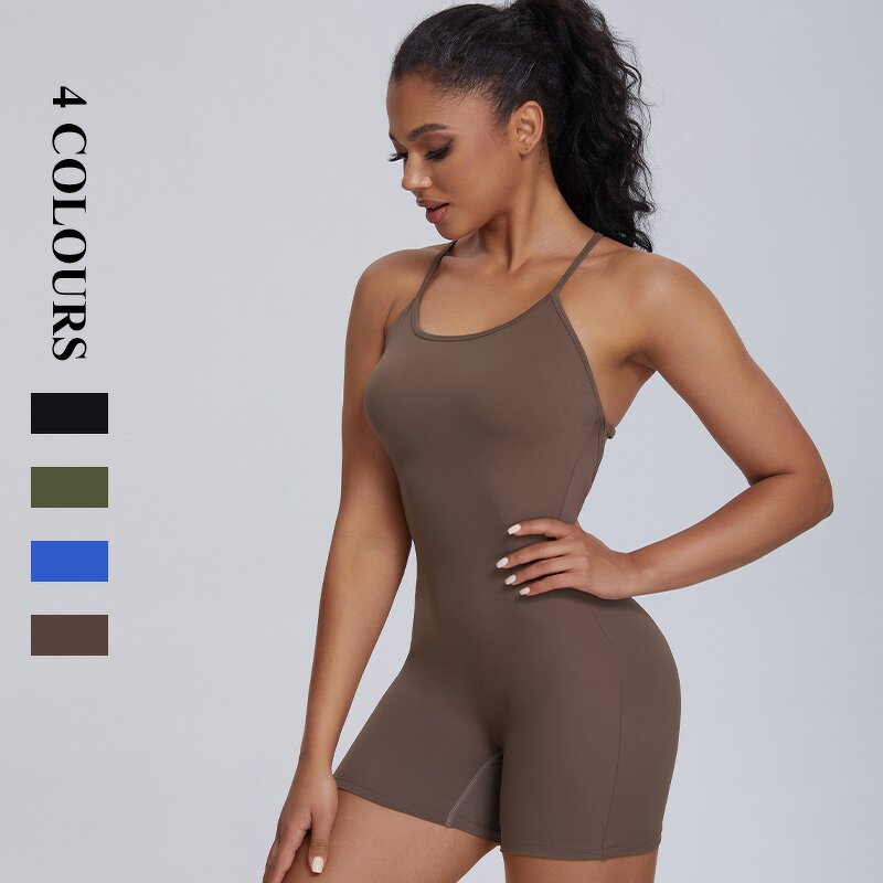 Women's Bodysuit Manufacturer - OEM/ODM Custom Casual Nude One-Piece Hip Lift Wear