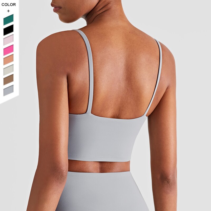 Yoga Tank Top Manufacturer - OEM/ODM Custom Anti Sagging U-neck Sports Bra