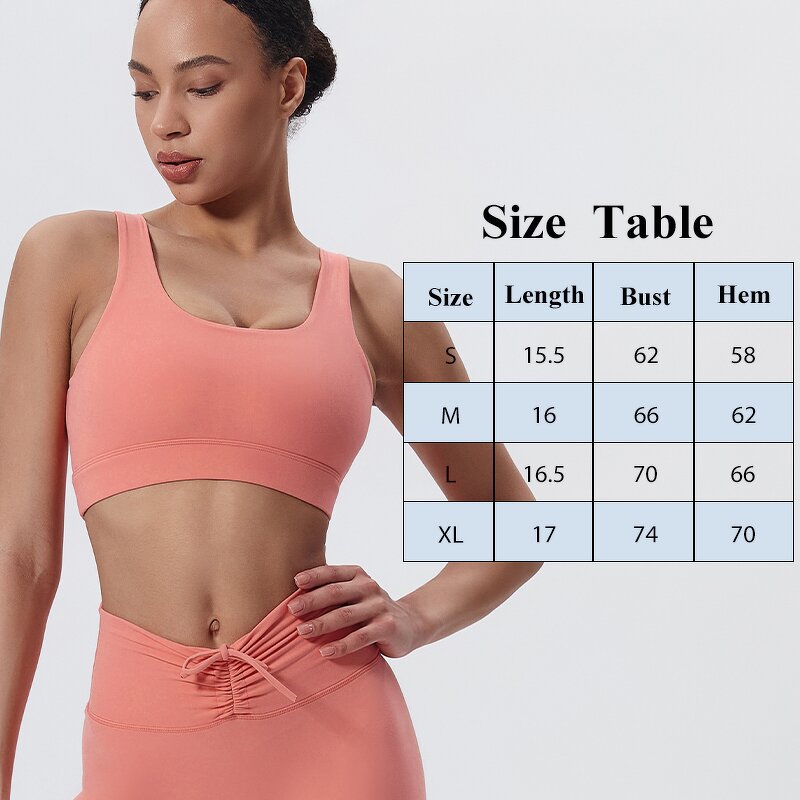 Sports Bra Manufacturer - OEM/ODM Custom Plus Size Backless Padded Yoga Bra