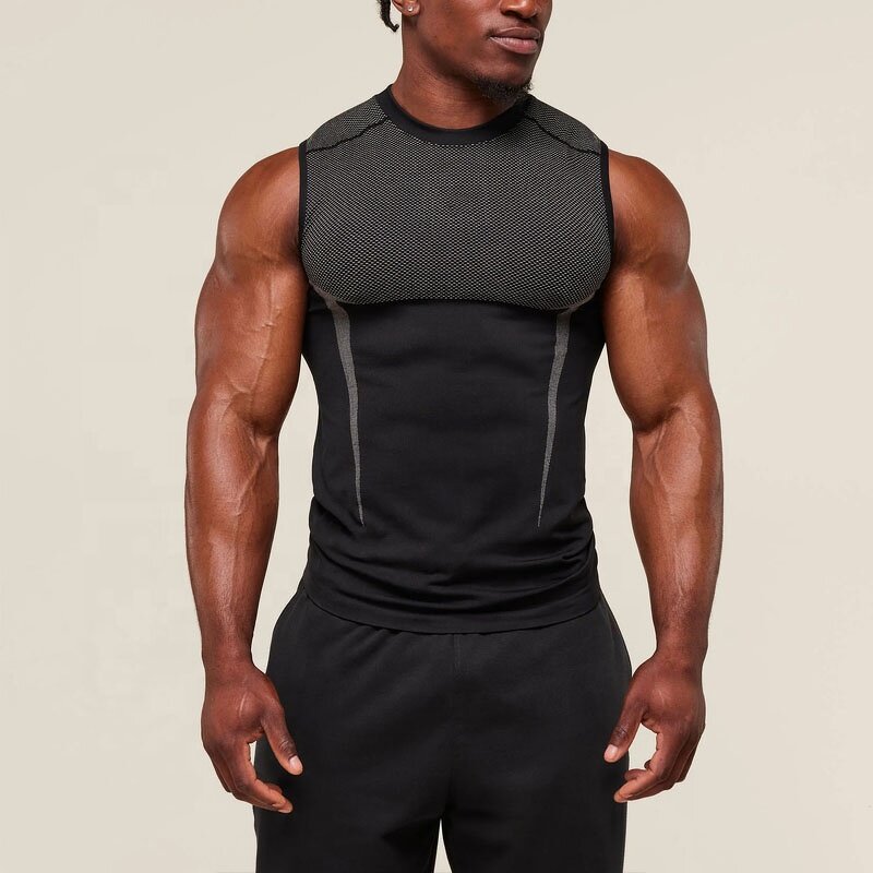 Men's Fitness Vest Manufacturer - OEM/ODM Custom Lightweight Breathable Tank Top