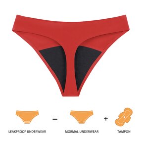 Women's Panty Manufacturer - OEM/ODM Custom Anti-bacterial Leak Proof Thong