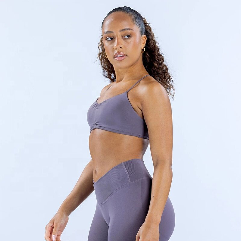 Women's Sports Bra Manufacturer - OEM/ODM Custom Cross Back Backless Yoga Bra