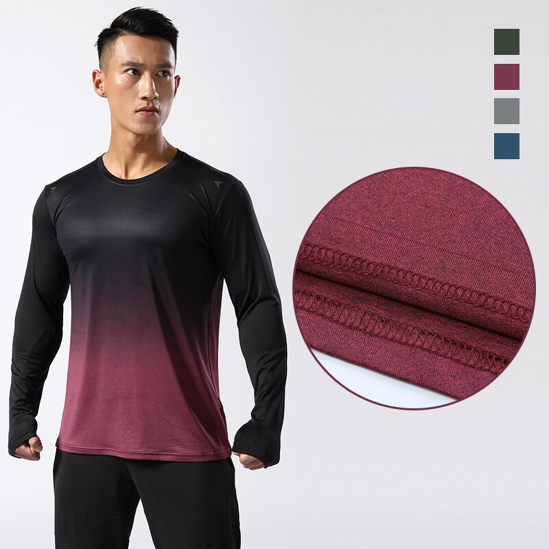 Men's Sport Wear Manufacturer - OEM/ODM Custom Yoga Loose Long Sleeved T Shirts