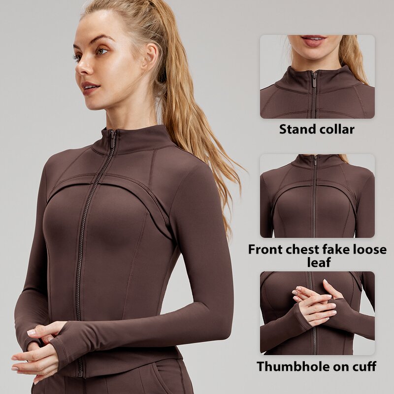 Women's Jacket Manufacturer - OEM/ODM Custom Brushed Keep Warm Waist Slimming Coat