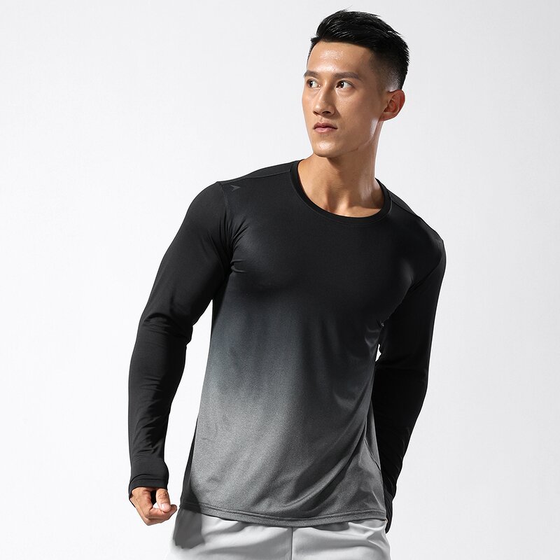 Men's Sport Wear Manufacturer - OEM/ODM Custom Yoga Loose Long Sleeved T Shirts