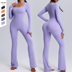 Women's Jumpsuit Manufacturer - OEM/ODM Custom High Elasticity Dance Fitness Jumpsuit