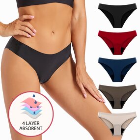 Period Panties Manufacturer - OEM/ODM Custom 4 Layers Waterproof Panties