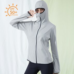 Women's Rash Guard Manufacturer - OEM/ODM Custom UPF 50+ Hoodie Thumb Holes Top