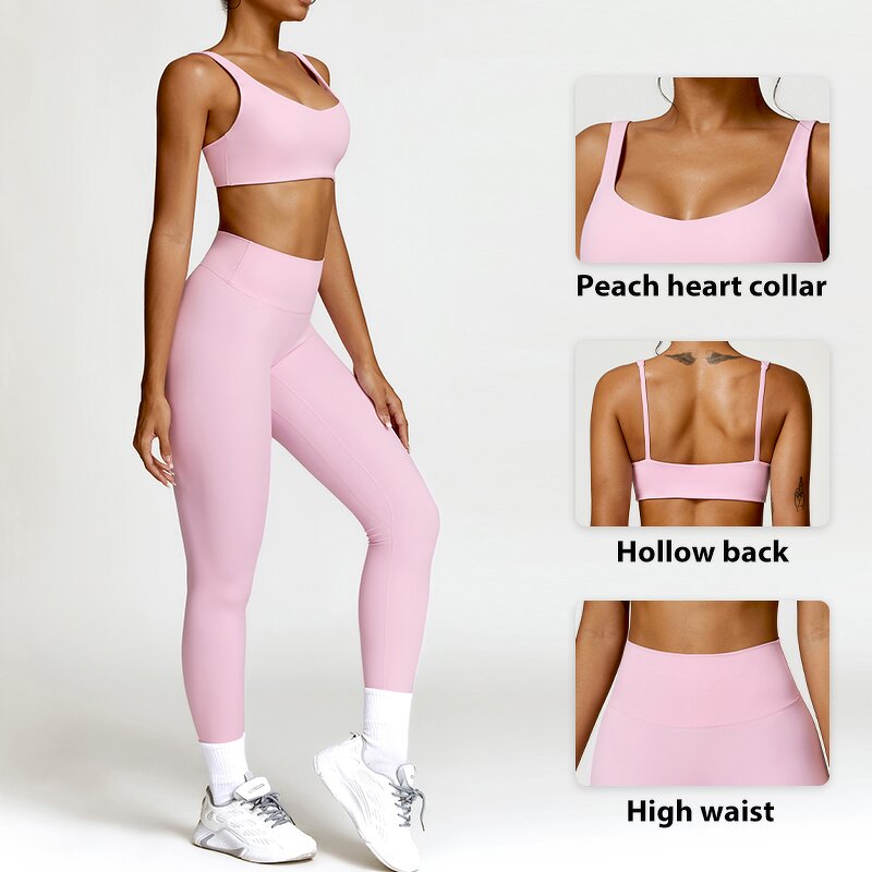 Women's Yoga Set Manufacturer - OEM/ODM Custom Lightweight High Waist Crop Set