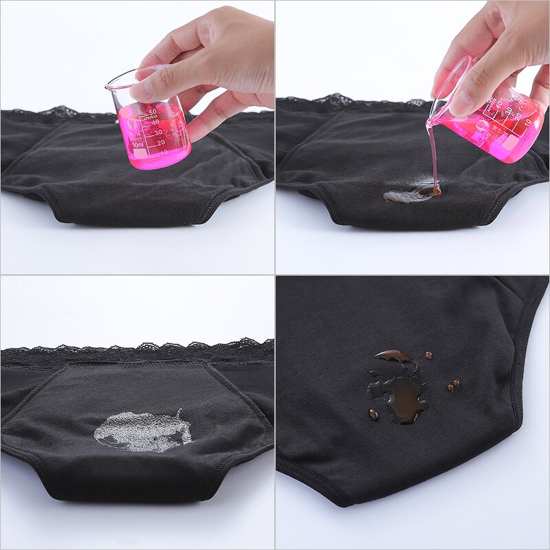 Teen Period Panties Manufacturer - OEM/ODM Custom Lace Washable Period Underwear