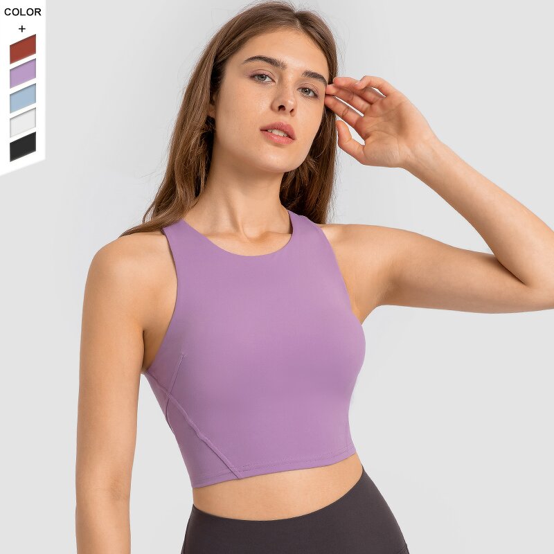 Women's Sports Vest Manufacturer - OEM/ODM Custom High Collar Anti Glare Vest