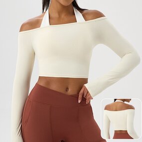 Women's Tshirt Manufacturer - OEM/ODM Custom One Shoulder Long Sleeve T-shirt