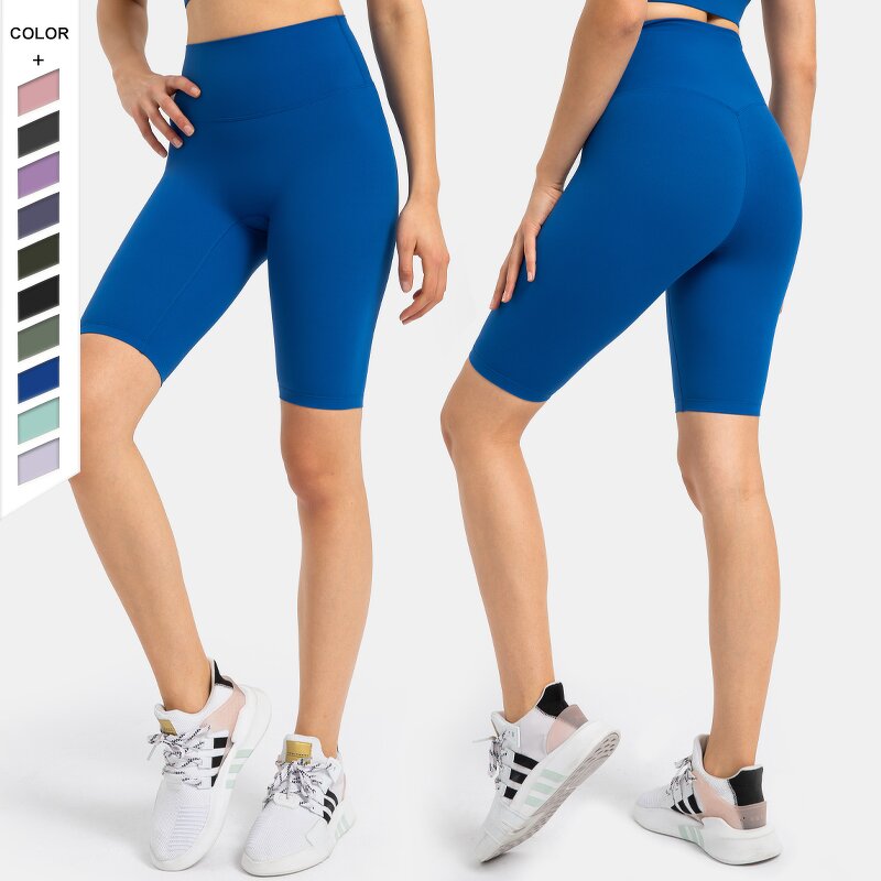 Women's Sports Shorts Manufacturer - OEM/ODM Custom Nude High Waist Yoga Pants