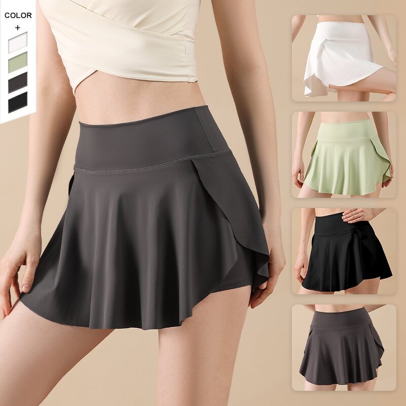 Women's Yoga Skirt Manufacturer - OEM/ODM Custom Quick Drying High Waist 2-in-1 Skirt