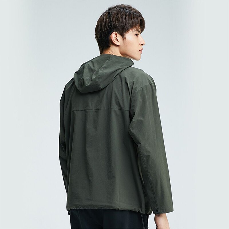 Men's Athletic Hoodie Manufacturer - OEM/ODM Custom Stand Collar Thick Long Sleeve