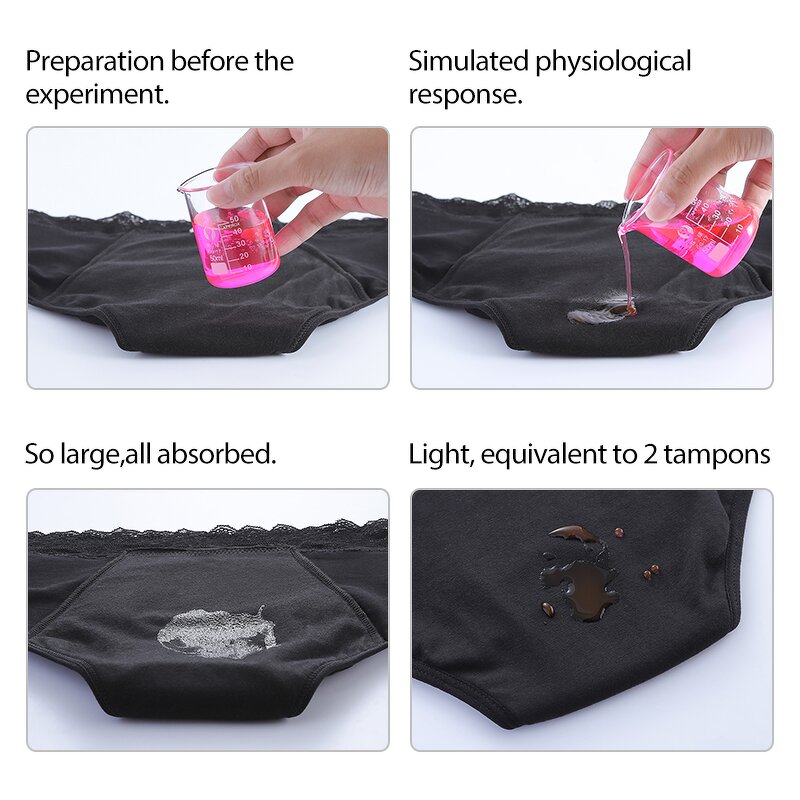 Ladies Panties Manufacturer - OEM/ODM Custom Lace Cotton Period Underwear