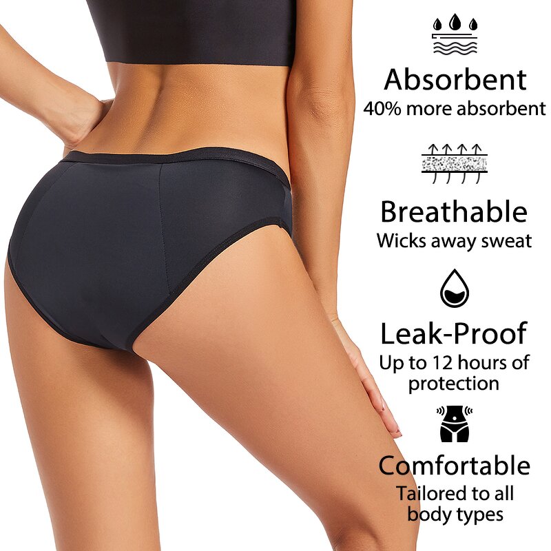 Sanitary Underpants Manufacturer - OEM/ODM Custom Washable Reusable Period Panties